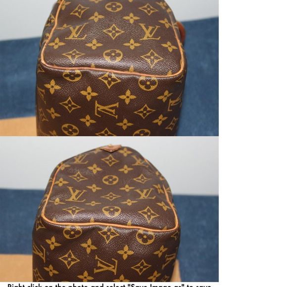 Louis Vuitton LV Monogram Speedy Vintage Handbag Purse Bundle - Picture 5 of 16